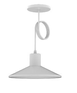 BELL11 COLGANTE SOMBRERO CHINO Ø24CM BLANCO
