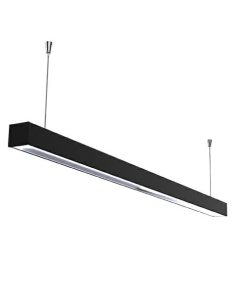 LINE 1200 COLGANTE LINEAL 1x18W P/TUBO LED NEGRO TXT