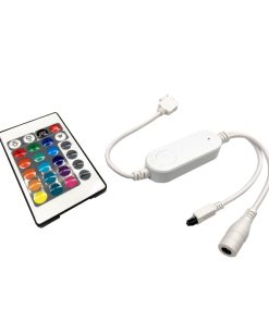 CONTROLADOR P/TIRA LED SMART MUSIC WIFI IR RGB C/CONTROL