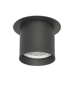 APLIQUE DE TECHO NEGRO  PARA AR111 TIPO TACHO