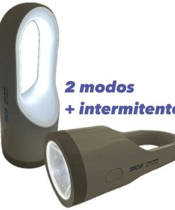 LINTERNA LED 2 EN 1 LITIO USB SICA