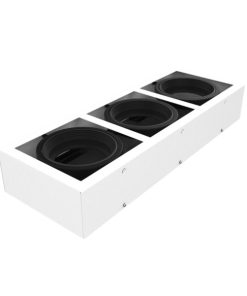 BOX3 ARTEF. EXTERIOR 3L GU10 P/AR111 BLANCO DIMENS.:A:200mm–L:560mm–H:90mm