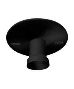 RECEPTACULO RECTO E27 NEGRO SUPER ECO