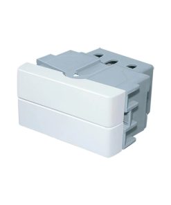 MODULO INTERRUPTOR COMBINADO (2 1/2 MODULO) JELUZ BLANCO