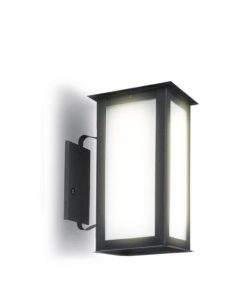 FAROL ORIENTAL C/MENZULA ESMERILADO 1 LUZ NEGRO