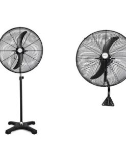 VENTILADOR INDUSTRIAL ALPACA 26" 2 EN 1 PIE/PARED