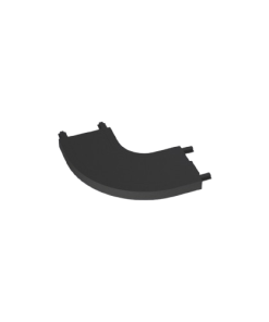 CONECTOR CURVO 90º NEGRO P/RIEL MAGNETICO SKYLINE