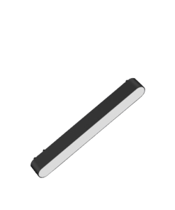 CABEZAL DIFUSOR 12W 2700K 48V 90º NEGRO P/RIEL MAGNETICO SKYLINE