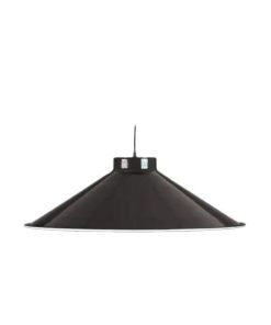 COLGANTE CHAPA ECO ARMADA Ø40CM 1 LUZ NEGRO SAN JUSTO