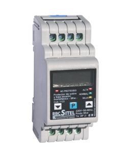 PROTECTOR DE TENSION MONOFASICO 5kW CON DISPLAY PARA DIN