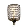 LAMPARA MESH BLACK CUBO 4W CALIDA FILAMENTO