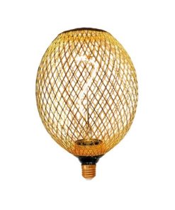LAMPARA MESH AMBER GLOBO 4W CALIDA FILAMENTO
