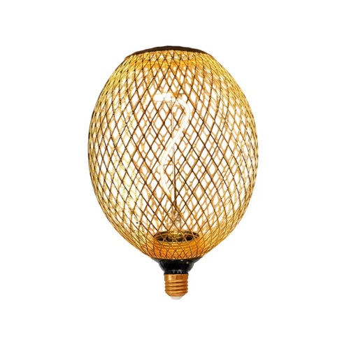 LAMPARA MESH AMBER GLOBO 4W CALIDA FILAMENTO
