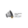 FICHA HEMBRA CON NEUTRO 10A GRIS TAAD/SPOT