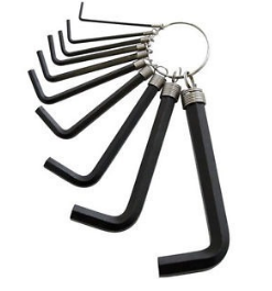 LLAVE ALLEN 10 PIEZAS