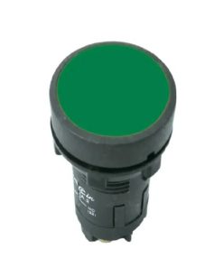 MONOBLOQUE PLASTICO PULSADOR COLOR VERDE 1NA - P/TORNILLOS